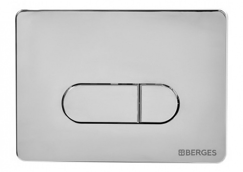 Комплект унитаза с инсталляцией Berges Wasserhaus Ego XL Rimless 043201 с сиденьем Микролифт и клавишей смыва Хром фото 4
