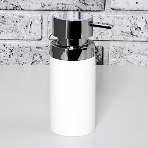 Дозатор для жидкого мыла WasserKRAFT Berkel K-4999 Белый фото 2