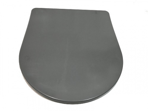 Унитаз CeramaLux B2330-3MH подвесной Серый матовый с сиденьем Микролифт фото 3