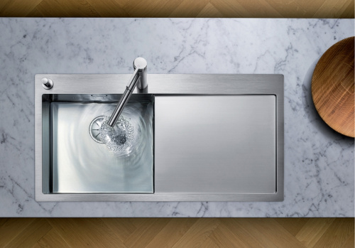 Кухонная мойка Blanco Claron 5S-IF/А L Нержавеющая сталь с зеркальной полировкой фото 4
