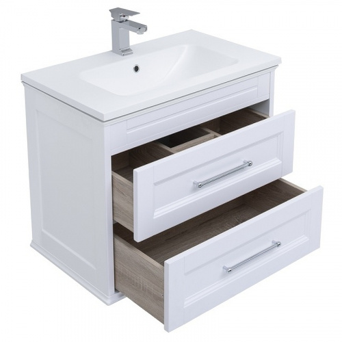 Комплект мебели для ванной Aquanet Бостон M 80 259387 подвесной Белый матовый фото 8