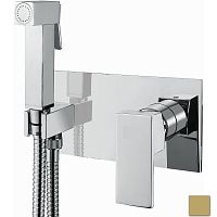 Гигиенический душ со смесителем Cezares UNIKA-DIF-02 Бронза