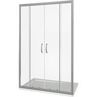 Душевая дверь в нишу Good Door Infinity WTW-TD-150 150 профиль Хром стекло прозрачное